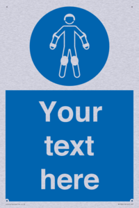 Custom protective roller sport equipment must be worn